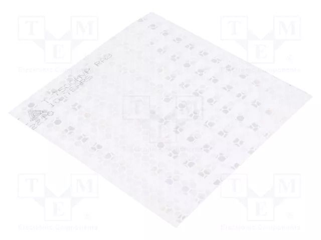 Reflector; 100x100x0.6mm; -40÷80°C; self-adhesive; R SELS RF100X100