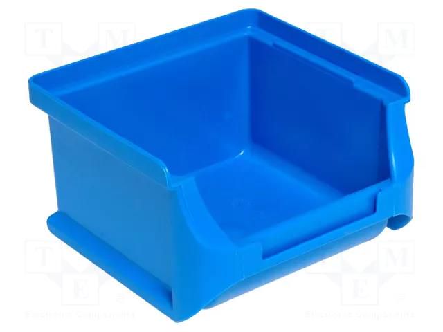 Container: cuvette; plastic; blue; 102x100x60mm; ProfiPlus Box 1 ALLIT AG W-456200