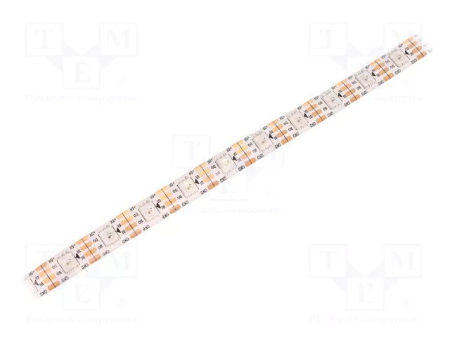 Programmable LED tape; RGB; 5050; LED/m: 60; 10mm; IP65; 140°; 18W/m WORLDSEMI HCBAA60WG