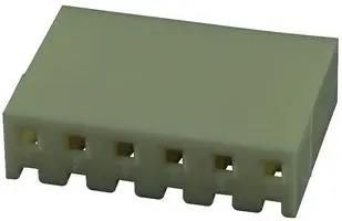 WIRE-BOARD CONNECTOR RECEPTACLE, 6POS, 3.96MM 640251-6