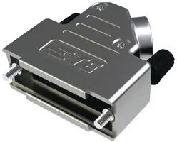 D SUB SHIELDED BACKSHELL, DA, ABS 1-2198618-5