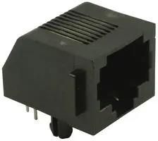 CAT3 RJ14 MODULAR JACK, 6 POSITION, 1 PORT 5555163-2