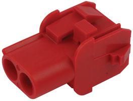 PLUG & SOCKET HOUSING, RECEPTACLE, NYLON 1-480699-2