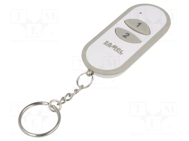 Remote control; IP20; EXTA LIFE; 350m; Ch: 2; No.of butt: 2 ZAMEL P-457/2