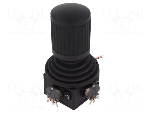 Joystick; 0÷5kΩ±5%,3- axes; Stabl.pos: 1; 5kΩ; -10÷80°C; ±5% OMTER TYXN OM301-M2