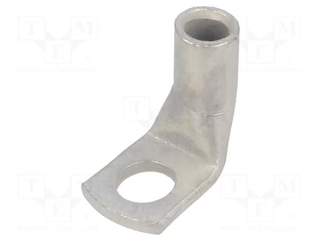 Tip: ring tube; M6; 10mm2; crimped; for cable; angled 90°; tinned BM GROUP BM014319