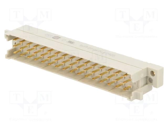 Connector: DIN 41612; socket; type F; male; PIN: 48; d+b+z; THT; 6A HARTING 09060482905