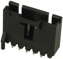 WIRE-BOARD CONNECTOR HEADER 6POS, 2.54MM 5-104450-5.