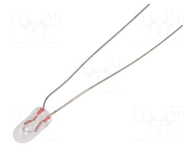Filament lamp: miniature; 5VDC; 115mA; Bulb: T1; Ø: 3.15mm; L: 6.35mm BRIGHTMASTER L16-5/115