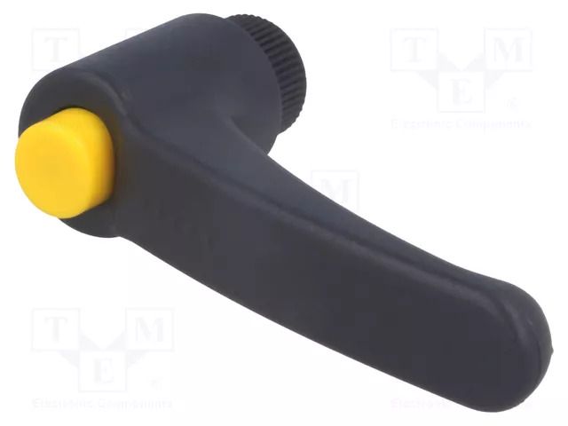 Lever; adjustable; Thread len: 20mm; Lever length: 78mm; -30÷130°C ELESA+GANTER ERX.78B-M8-C4