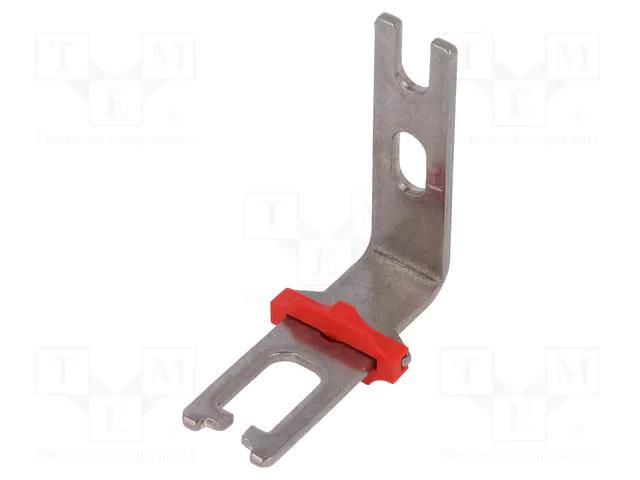 Standard key; FR; Features: Right-angled long actuator PIZZATO ELETTRICA VF-KEYD6