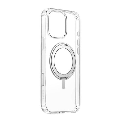 Magnetic case with stand Baseus SkyRing 360° iP16 Pro (transparent), Baseus P6016100A201-05