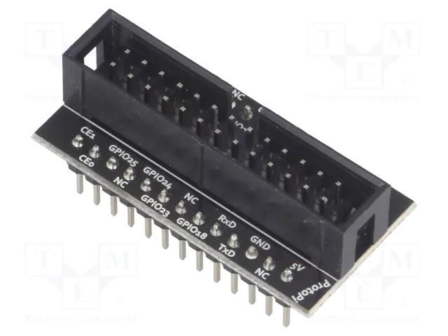 Module robotics: adapter; IDC26,pin strips; Raspberry Pi MSX ELEKTRONIKA MSX-019