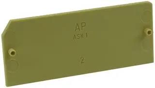 END PLATE, ASK1 FUSE TERMINAL BLOCK 0380360000