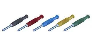 PLUG, 2MM, ASSORTED COLOURS , VQ, PK5 MST 3