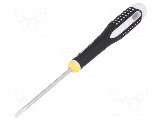 Screwdriver: standard; slot; 3.5x0.6mm; Blade length: 75mm BAHCO SA.BE-8030I