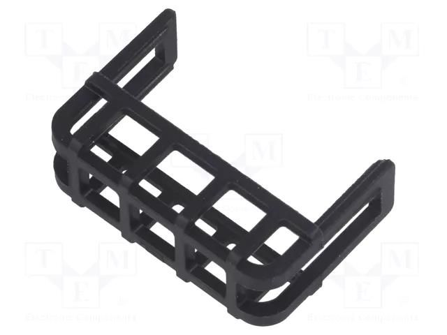 Cover; push-in; Body: black; ways: 1; polyamide,polyamide 66; black MTA MTA-0X00415