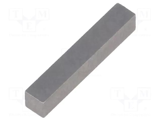 Magnet: permanent; AlNiCo500; 19x3.2x3.2mm MEDER MM193232