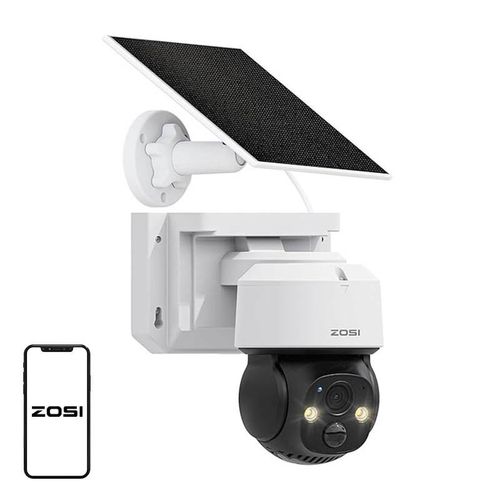 Outdoor IP camera with solar panel ZOSI C2914 WiFi 4MP IP66, ZOSI C2914