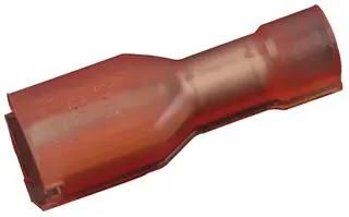 TERMINAL, FEMALE DISCONNECT, 0.125IN RED, FULL REEL 2-520272-2.