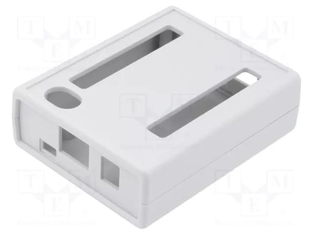 Enclosure: for computer; BeagleBone; ABS; grey; X: 77mm; Y: 95mm HAMMOND HM-1593HAMDOGGY