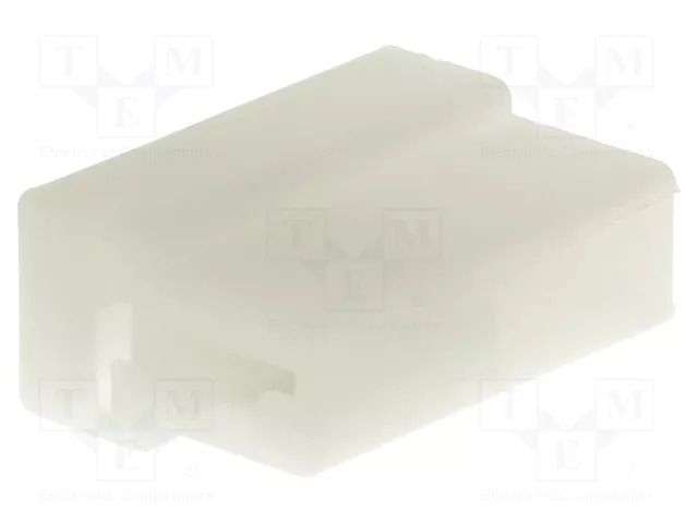 Terminals cover; female; ways: 2; natural; FASTIN-FASTON TE Connectivity 180907