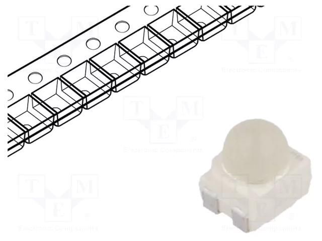 LED; SMD; 3528,PLCC4; red; 1.3÷2lm; 3.4x3x3.8mm; 30°; 50mA; TOPLED® ams OSRAM LS-E63B-BBCB-1-1