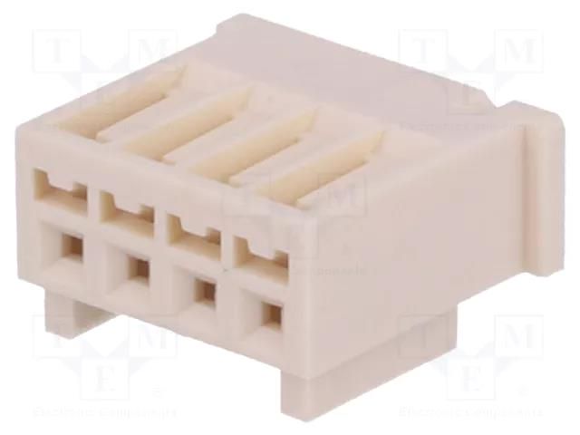 Connector: wire-wire/PCB; plug; female; PIN: 4; Mini-Latch; 2.5mm MOLEX MX-51191-0400
