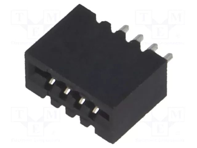 Connector: FFC/FPC; SMT; PIN: 4; Contacts: copper; tinned; 1mm; 20mΩ CONNFLY DS1020-06-04BT1
