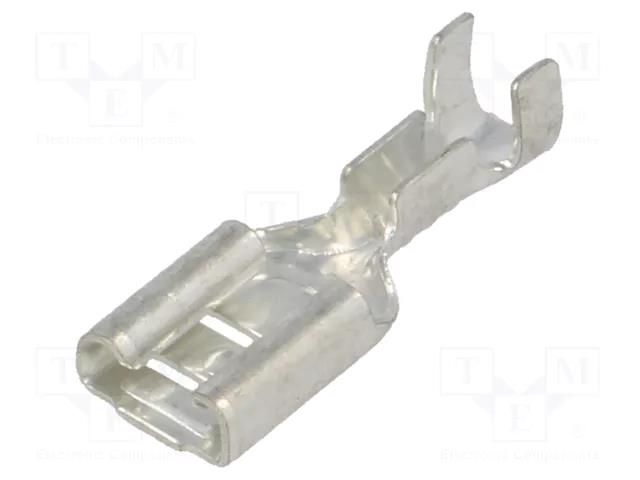 Terminal: flat; 4.8mm; 0.8mm; female; 0.5÷1mm2; crimped; for cable VOGT 3801.67