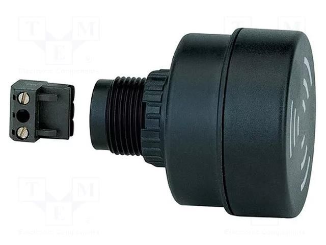 Signaller: sound; 22mm; -20÷50°C; Ø22.5mm; IP65; 24VAC; 24VDC WERMA WER-10901075
