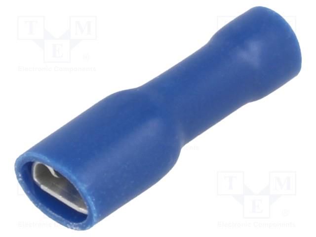 Terminal: flat; 4.8mm; 0.5mm; female; 1.5÷2.5mm2; crimped; blue NINIGI ST-012/B