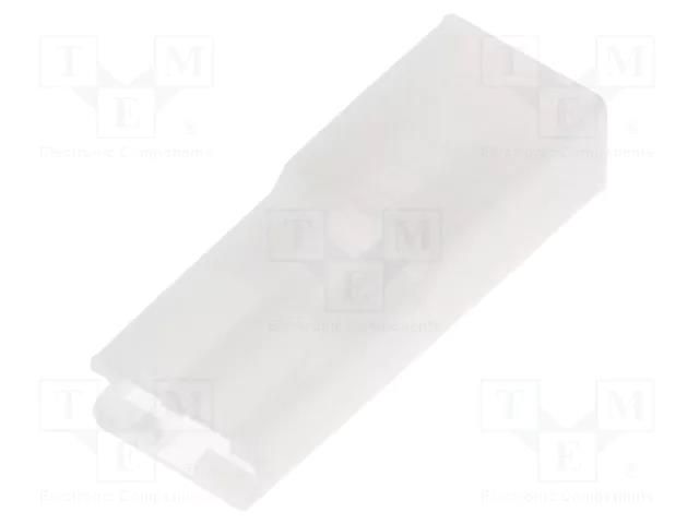 Terminals cover; female; for push-on 6.3mm connectors; ways: 1 IMP 109000W