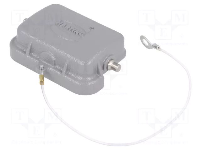 Protection cover; male; size 6B; Han; for latch; metal; 44x27mm HARTING 09300065425