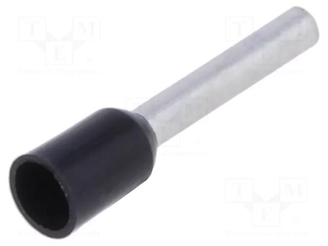 Tip: bootlace ferrule; insulated; copper; 1.5mm2; 12mm; tinned NINIGI TUL-RI-01512