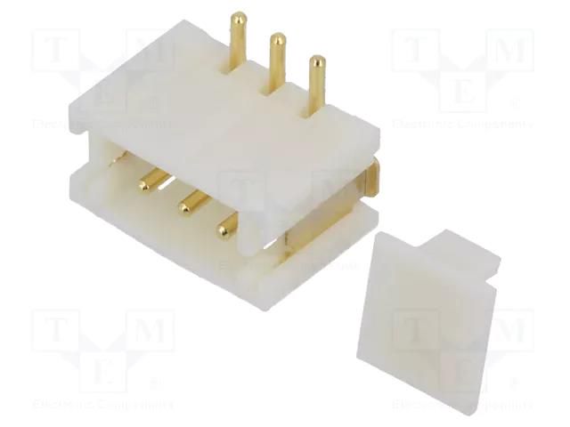 Connector: wire-board; socket; male; 1.5mm; PIN: 3; SMT; 100V; 1A JOINT TECH NX1501-03SMS