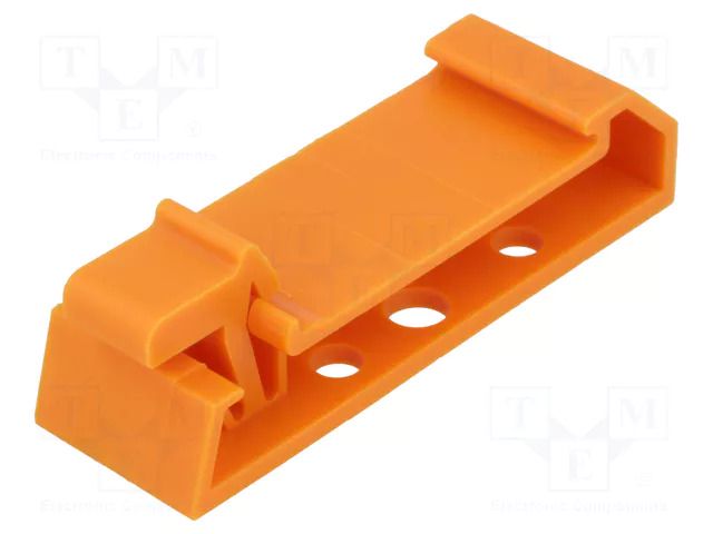 Fixing element; orange; TS35 WEIDMÜLLER MOFU35/LO/1