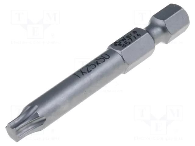 Screwdriver bit; Torx®; TX25; Overall len: 50mm WERA WERA.867/4/25