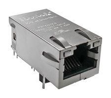 MAGJACK, 100 BASE-T, RJ45, 8P4C, 1PORT 08B0-1G1T-06-F