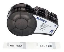 LABELS, PRINTER, 0.75" X 1", BLK/WHT M21-18-423.