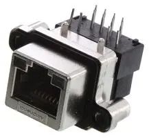 RUGGED RJ45 JACK, R/A, 8P8C, 1PORT, TH MRJ5381P1