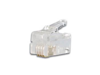 MODULAR CONNECTOR RJ10 4P4C 4P4C 5410329217648; 5410329727031; 5410329728854