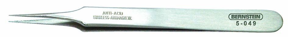 SMD tweezers, 110 mm, straight, very sharply pointed 5-049