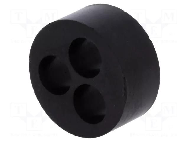 Insert for gland; 7mm; M25; IP54; NBR caoutchouc; Holes no: 3 LAPP SKINTOP-DIX-M25370