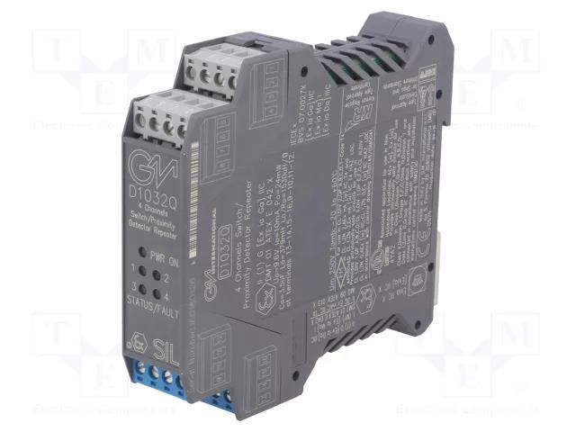 Converter: switch/proximity detector repeater; NAMUR,contact GM INTERNATIONAL D1032Q