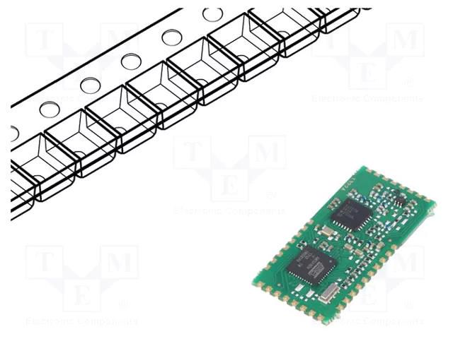 Module: RF; FM transceiver; LoRa; 868÷869.65MHz; UART; -145dBm AUREL XTR-8LR100