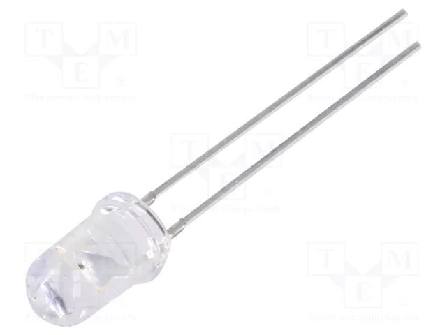 LED; green; 5mm; 10000÷12000mcd; 60°; Front: convex; 2.7÷3.4VDC OPTOSUPPLY OSG5GP5161A