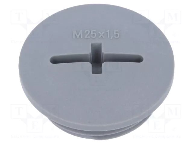 Stopper; M25; 1.5; IP68; polyamide; dark grey; SKINDICHT®; 8mm LAPP BLK-GL-M25+O-R7001