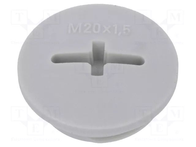 Stopper; M20; 1.5; IP54; polyamide; light grey; SKINDICHT®; 6mm LAPP BLK-GL-M20-R7035