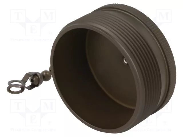 Protection cover; external thread,threaded joint; olive; 97 AMPHENOL 97-60-28P